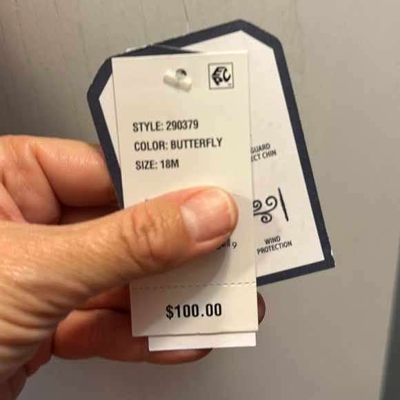 Oshkosh snow set Toddler 18M Purple W/butterflies on Parka Light Purple pants - Picture 5 of 14